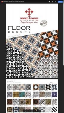 mantraa vol 24 floor decors